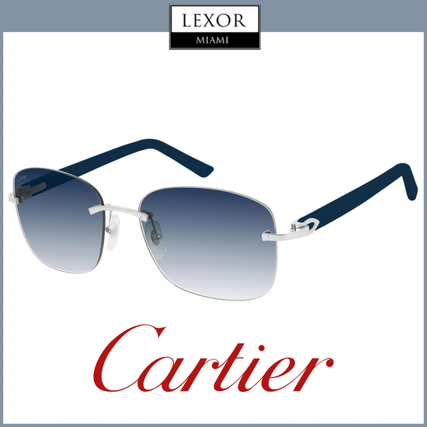 Cartier CT0227S 003 58 Unisex Sunglasses
