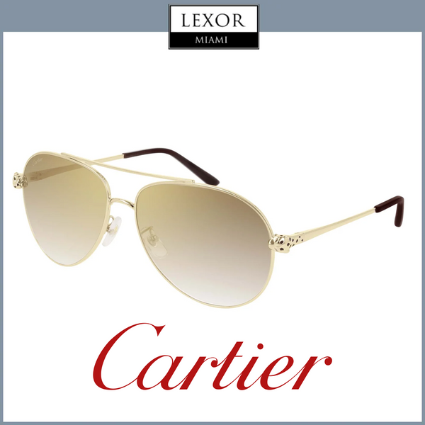 Cartier CT0233S 002 61 Unisex Sunglasses