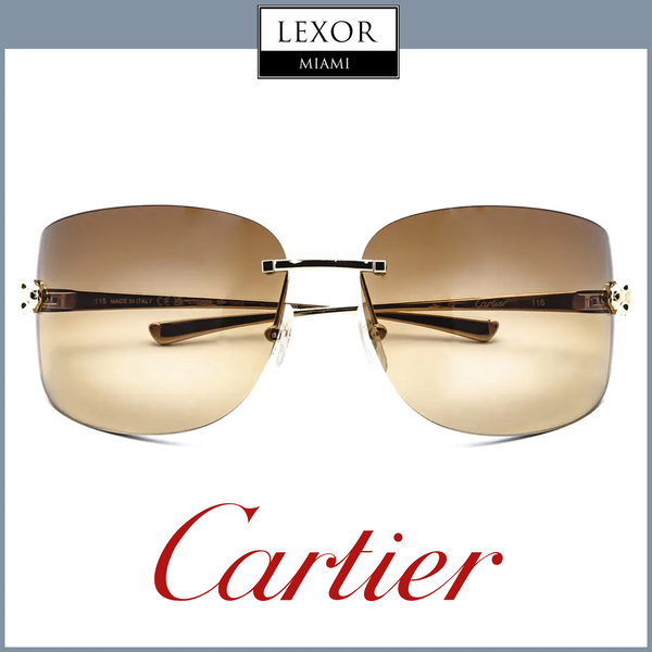 Cartier CT0266S 004 61 Metal Woman Sunglasses