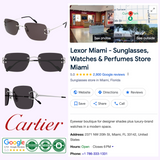 Cartier CT0330S 004 59 Men Sunglasses