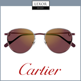 Cartier CT0335S-003 Ruthenium Men Sunglasses