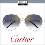 Cartier CT0355S-004 64 Sunglass WOMAN METAL