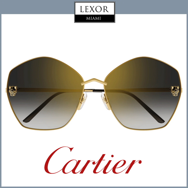 Cartier CT0356S-001 63 Unisex Sunglasses