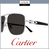 Cartier CT0365S-001 58 Metal Men Sunglasses