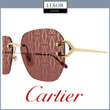 Cartier CT0394S 003 58 Sunglasses UNISEX METAL