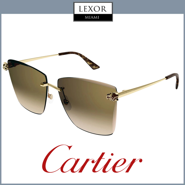 Cartier CT0397S-002 61 Sunglass WOMAN METAL