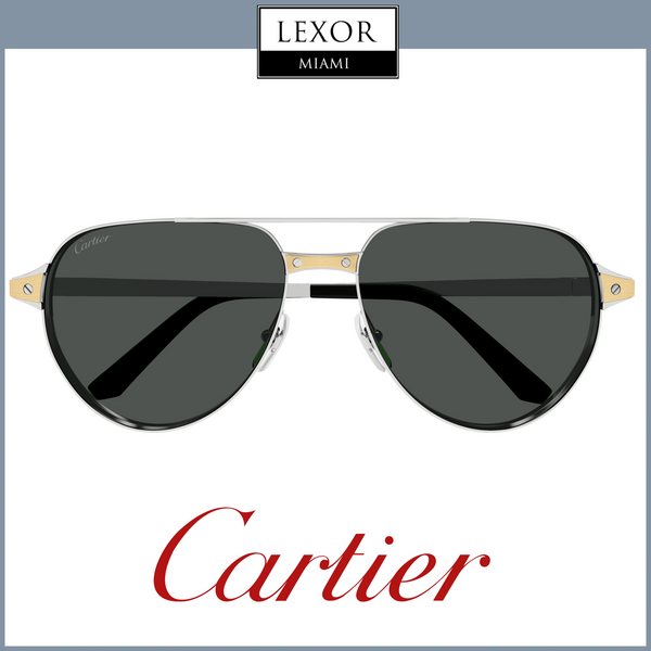 Cartier CT0425S-001 59 Sunglass MAN METAL