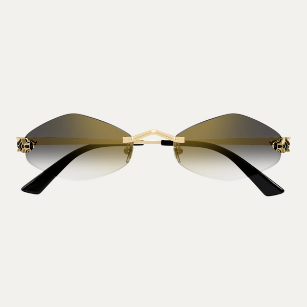 Cartier CT0433S-001 55 Sunglass WOMAN METAL
