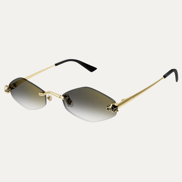Cartier CT0433S-001 55 Sunglass WOMAN METAL