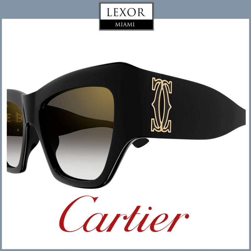 Cartier CT0435S 001 55 Sunglasses Woman