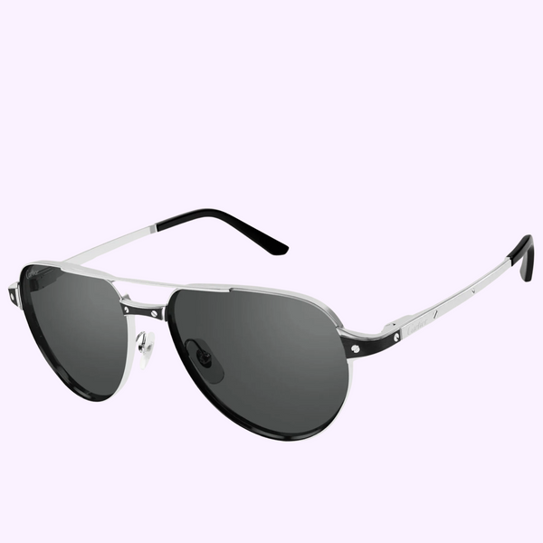 Cartier CT0425S-004 59 Gafas de sol Hombre Metal