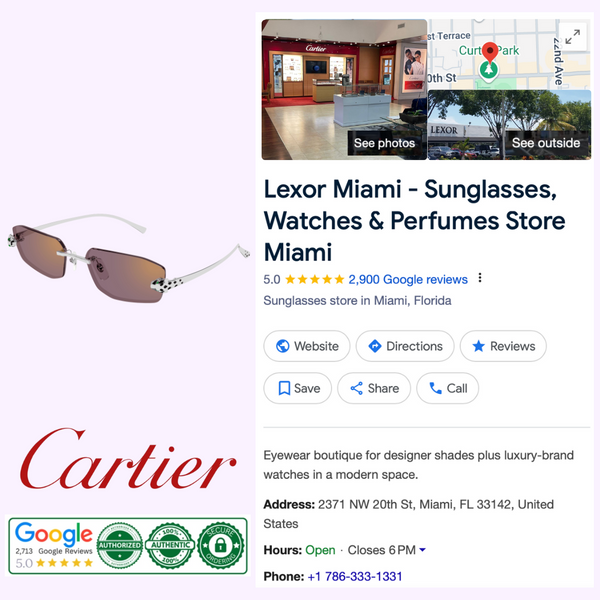 Gafas de sol Cartier CT0474S-004 56 UNISEX upc 843023176068