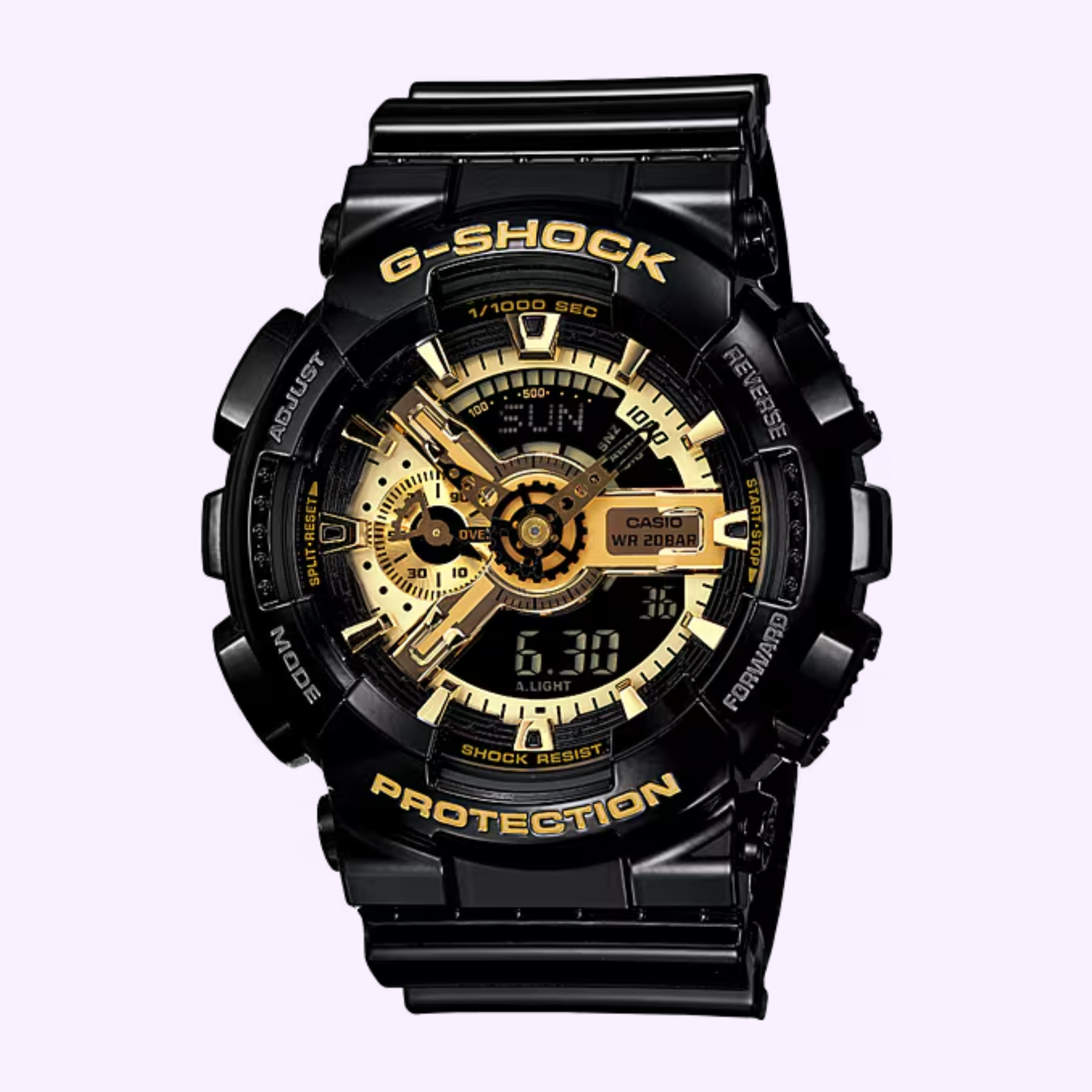 CASIO G-Shock Watch ANALOG-DIGITAL GA110GB-1A – Lexor Miami