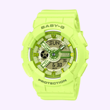 Front View CASIO G-Shock Watch BA-110 SERIES BA-130YK-3ASW