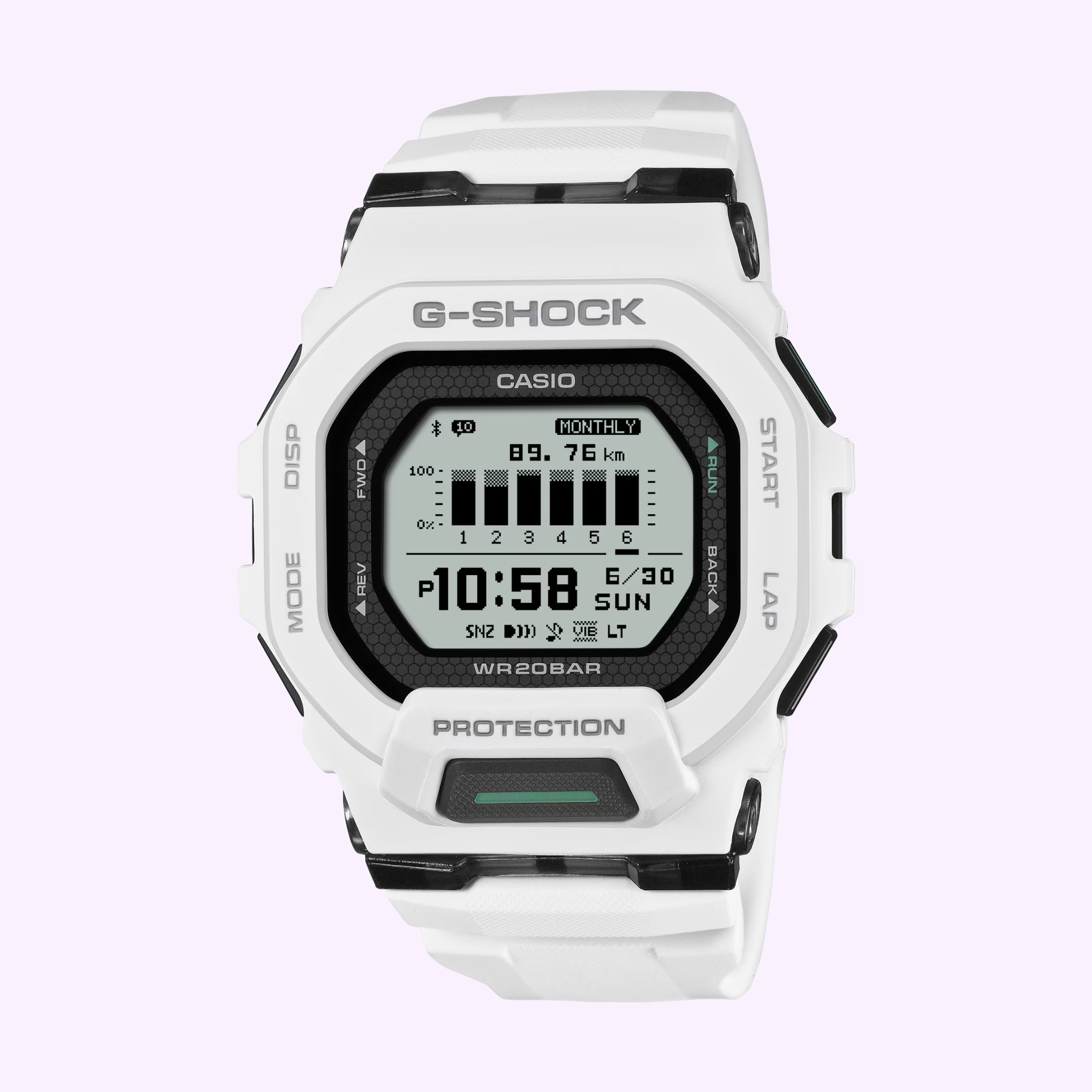 Angle view CASIO G-Shock Watch MOVE GBD200-7