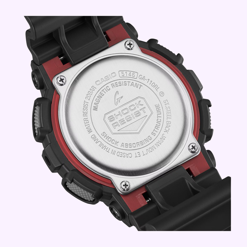 CASIO Watches ANALOG-DIGITAL 110 SERIES GA110RL-1A 889232397542