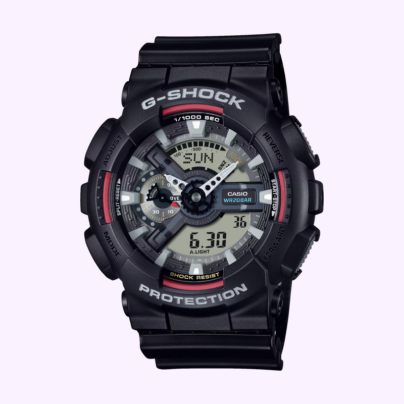 CASIO Watches ANALOG-DIGITAL 110 SERIES GA110RL-1A 889232397542