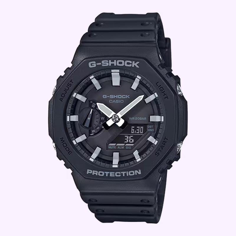 CASIO Watches G-SHOCK MONOCHROME Black G-SHOCK GA2100-1A Watch 889232241685