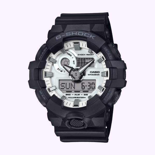 CASIO Watches ANALOG-DIGITAL SERIE GA-700 GA700WD-1A  UPC: 889232390819