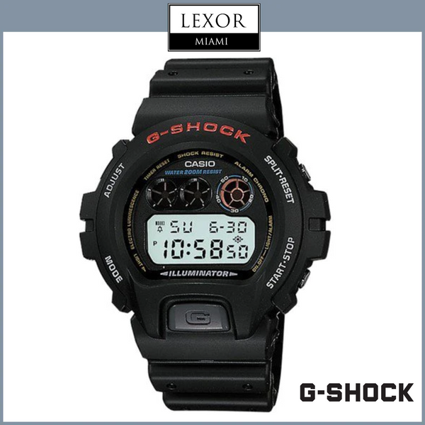 Casio G-Shock Black Classic Digital DW6900-1V Men Watches Lexor Miami