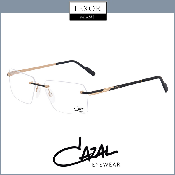 CAZAL 7097 C 001 57/14/140 BLK/GLD Armações unissex