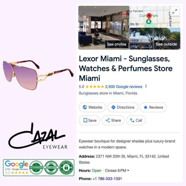 CAZAL 9504 C 003 65/01/140 PUR/G SG Unisex Sunglasses