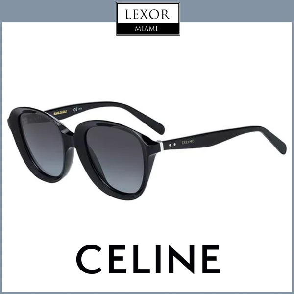 Celine Oval Sunglasses Black