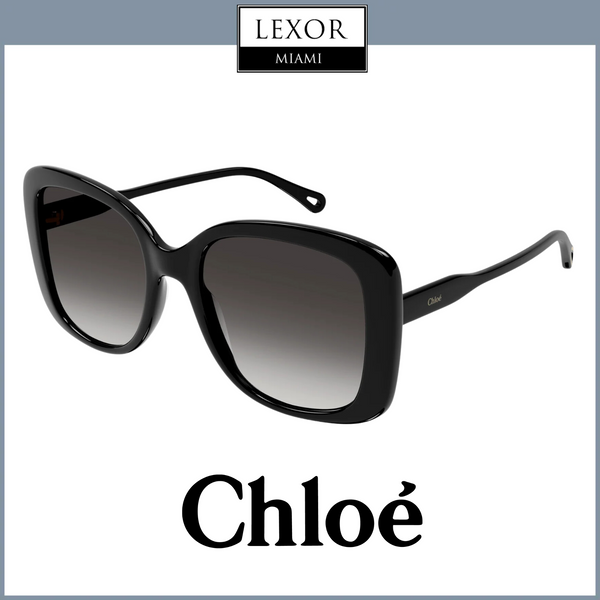 Chloe CH0125S-001 55 Óculos de Sol MULHER BIO ACETATO