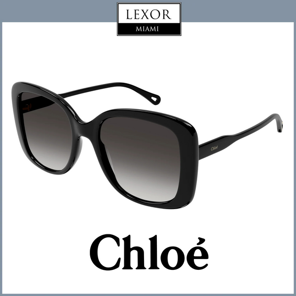 Chloe CH0125S-001 55 Sunglass WOMAN BIO ACETAT