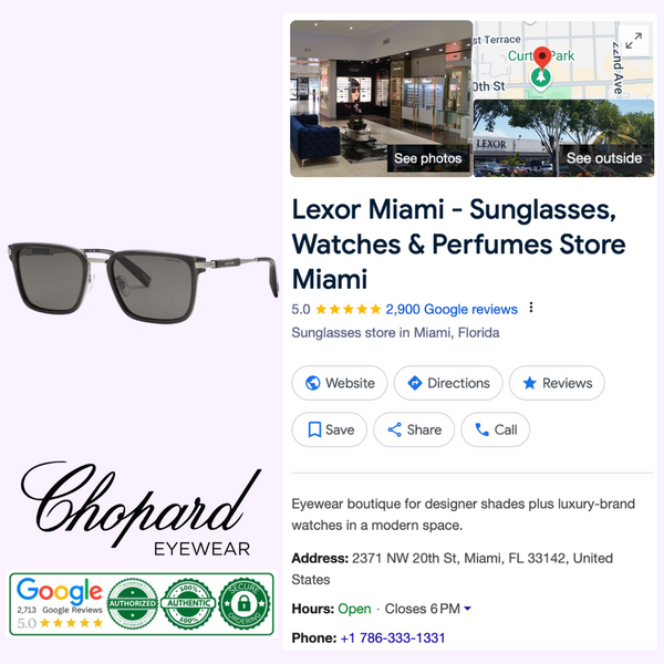 CHOPARD Sunglasses SCH375 57705P upc: 190605562987