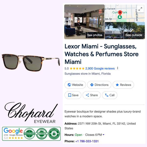 CHOPARD Sunglasses SCH375 57909P upc: 190605562994