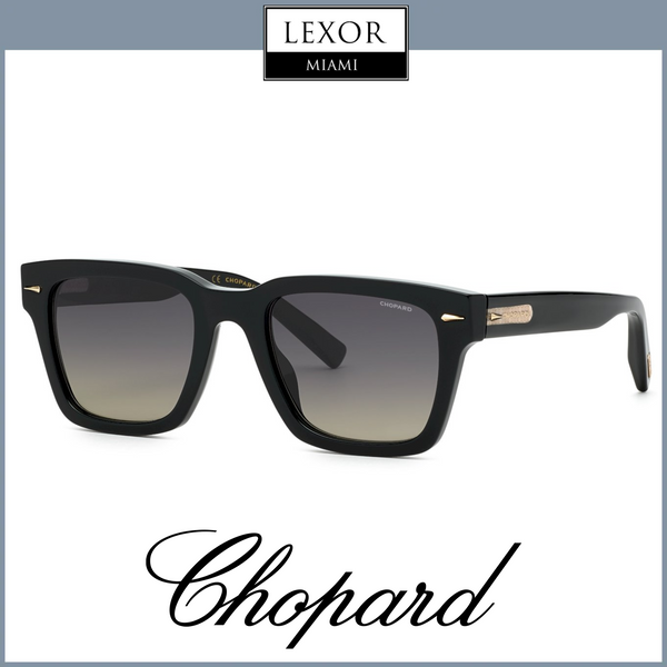 Chopard SCH337 Preto 700Z Óculos de Sol Unissex