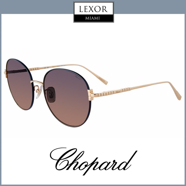 ÓCULOS DE SOL CHOPARD SCHL03M OURO ROSA/AZUL upc: 190605500866