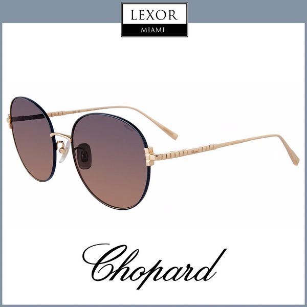 CHOPARD SUNGLASSES SCHL03M ROSE GOLD/BLUE upc: 190605500866