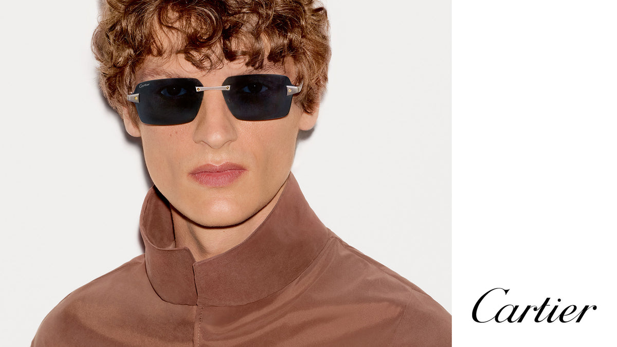 Cartier banner men sunglasses 
