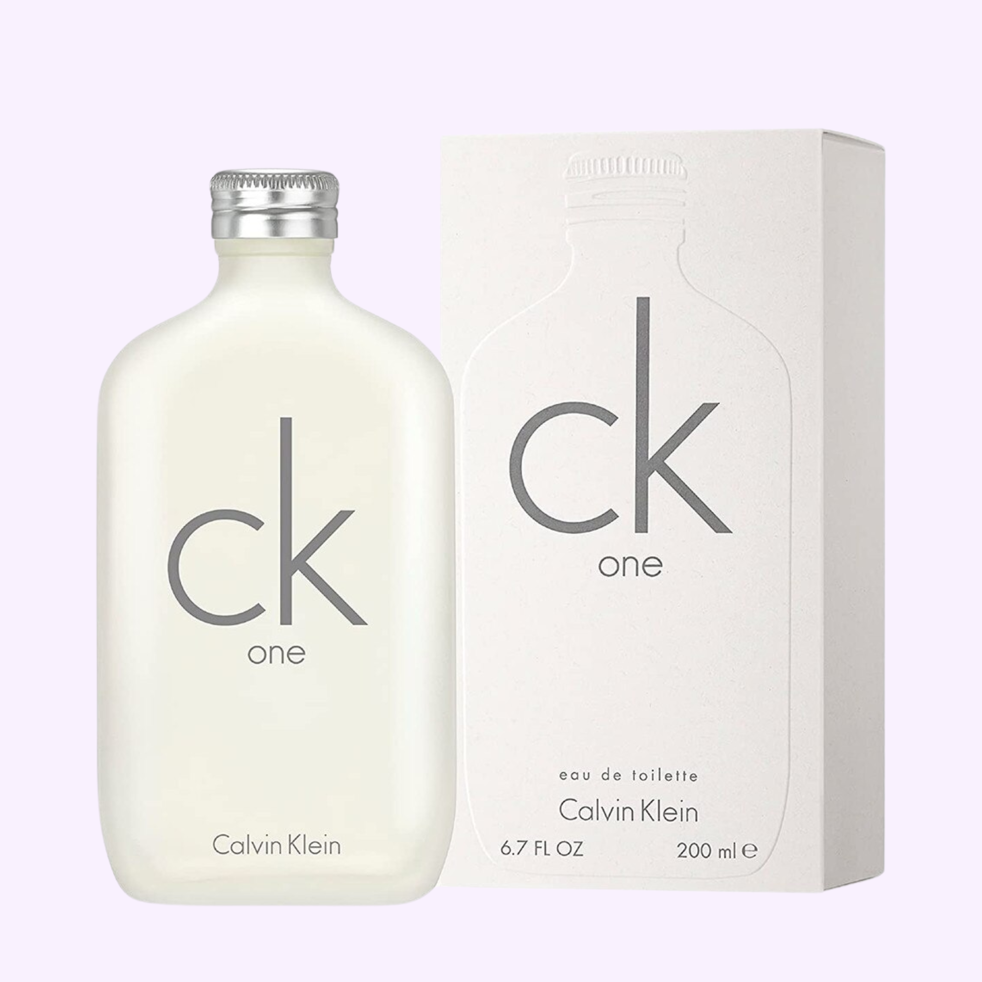 Angle View Calvin Klein Ck One 6.7 EDT Sp Unisex