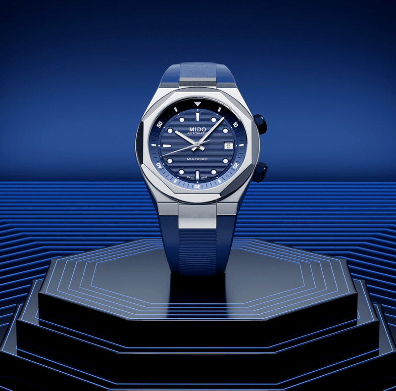 Mido Watches Multifort 8 Two Crowns M0475071704100 Upc: 7612330150923
