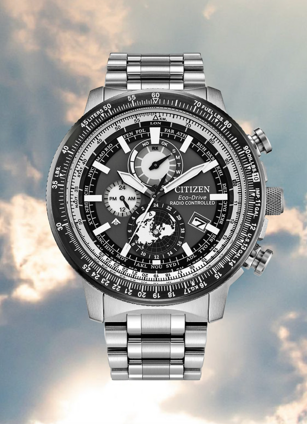 Citizen Watches BY3006-53H Promaster Geo Trekker UPC 013205164941