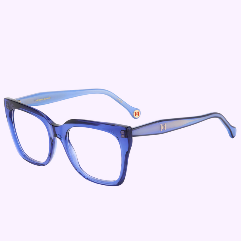 Carolina Herrera Optical Frames HER 0227 ZX9 BLUE AZUR Women upc 716736991252