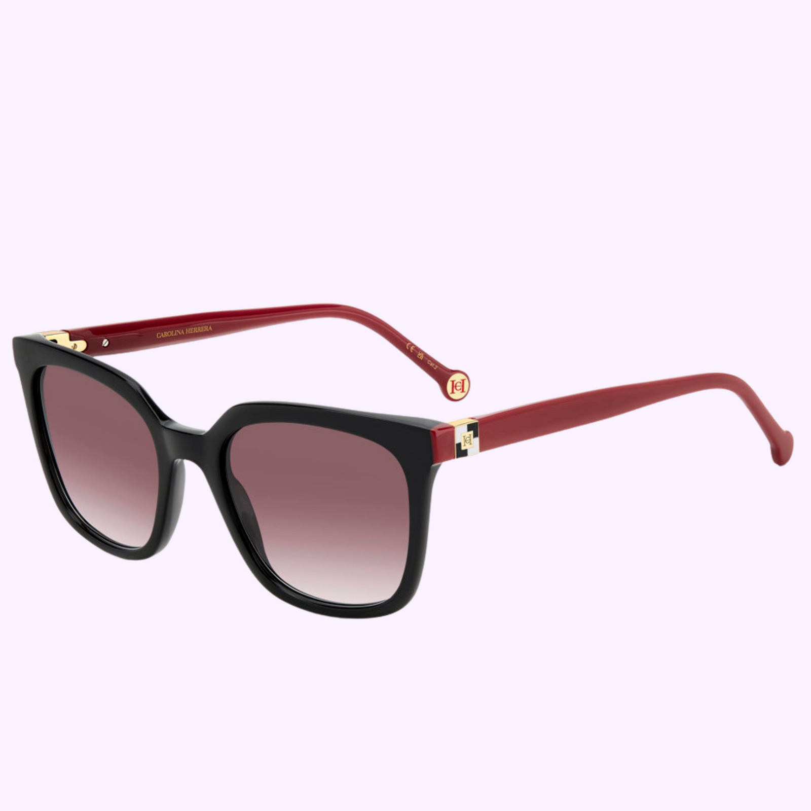 Carolina Herrera Women’s Sunglasses Carolina Herrera HER 0237/S 82U Sunglasses Burgundy Red  main image 4