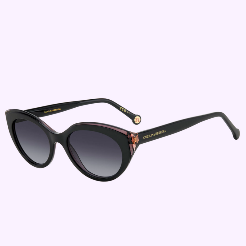 Carolina Herrera Sunglasses HER 0250/S 807 BLACK Women upc 716736984681