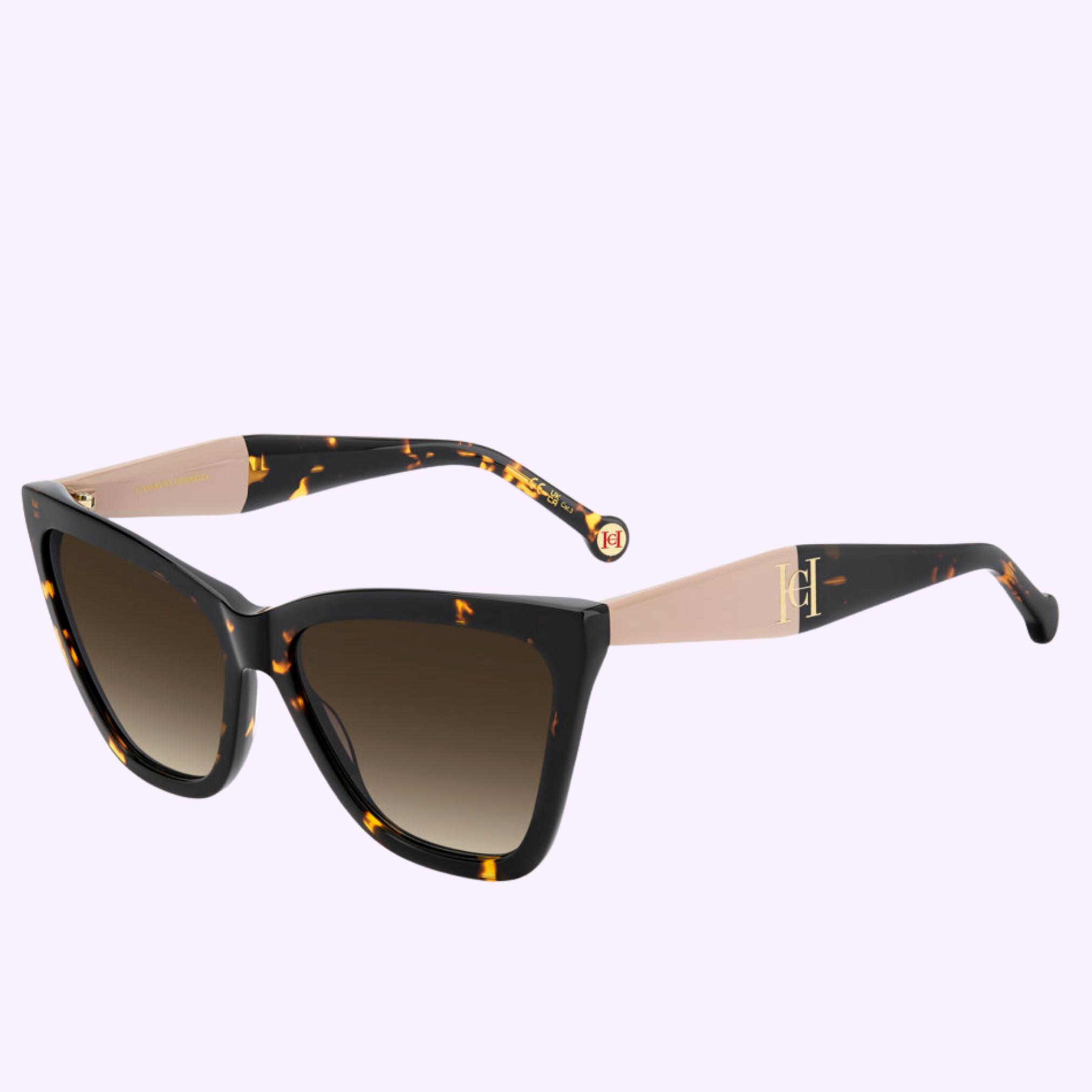 Angle View Carolina Herrera Sunglasses HER 0376/C 086 HVN