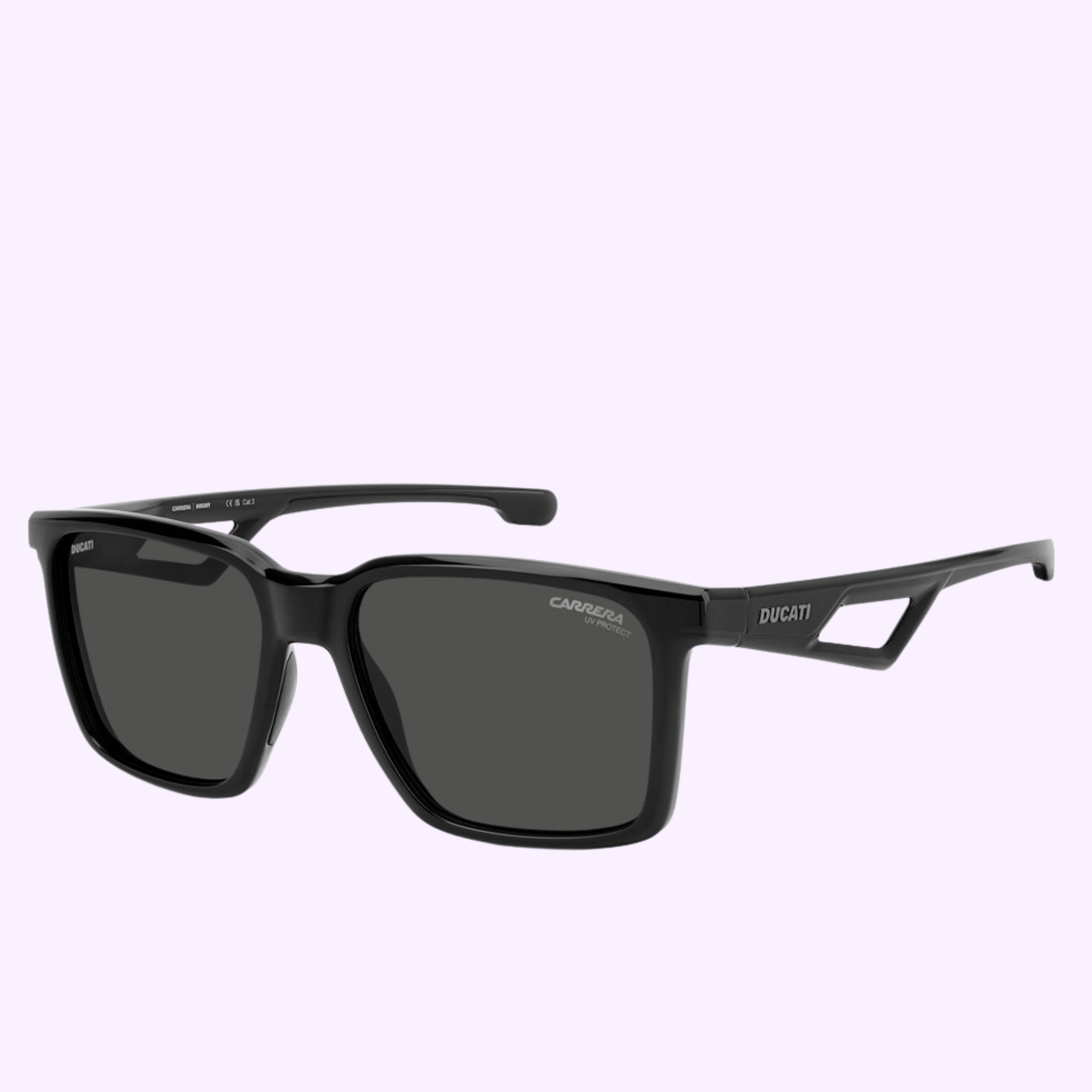 angle View Carrera Sunglasses CARDUC 065/S 807 BLACK