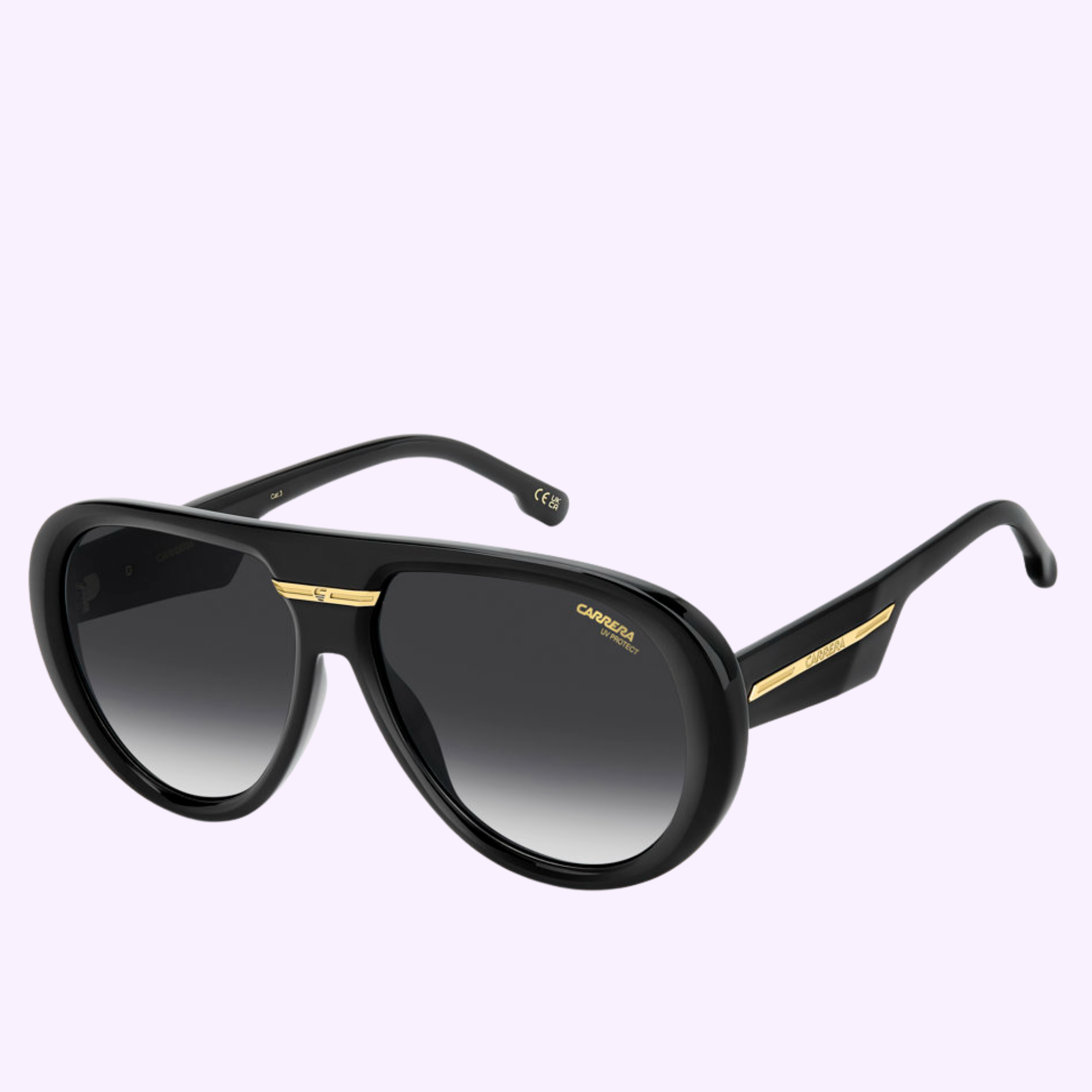 Angle View Carrera Sunglasses VICTORY C 22/S 807 BLACK