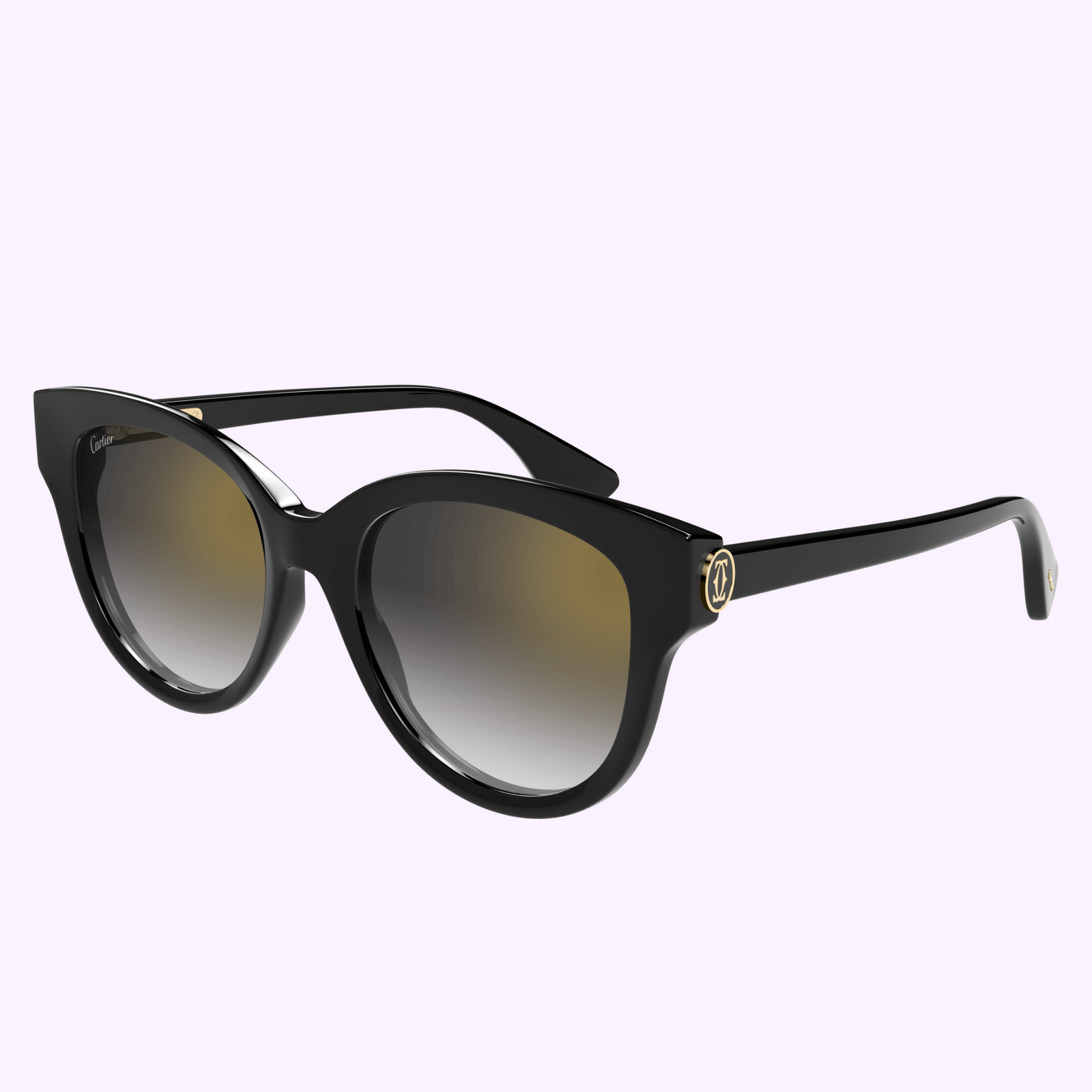 Cartier CONTEMPORARY CT0506SA-001 55 Women Sunglass upc