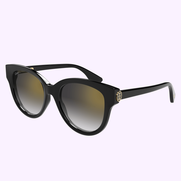 Cartier CONTEMPORARY CT0506SA-001 55 Women Sunglass upc 843023178925