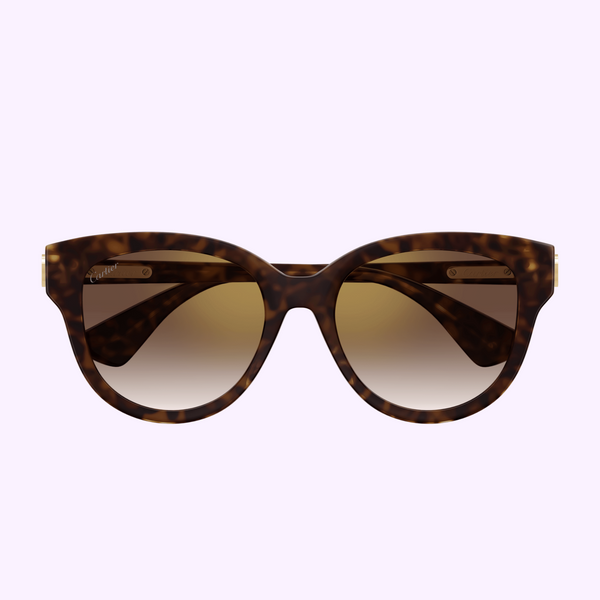 Cartier CONTEMPORARY CT0506SA-002 55 Women Sunglass upc 843023178932