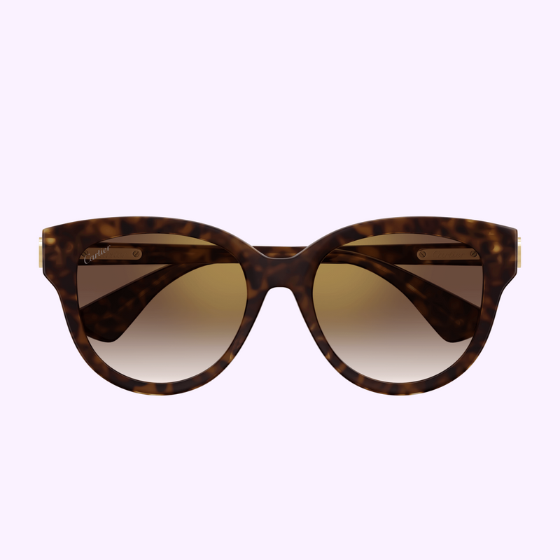 Cartier CONTEMPORARY CT0506SA-002 55 Women Sunglass upc 843023178932