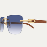 Cartier CT0040RS-001 58-15-140 Unisex Sunglasses