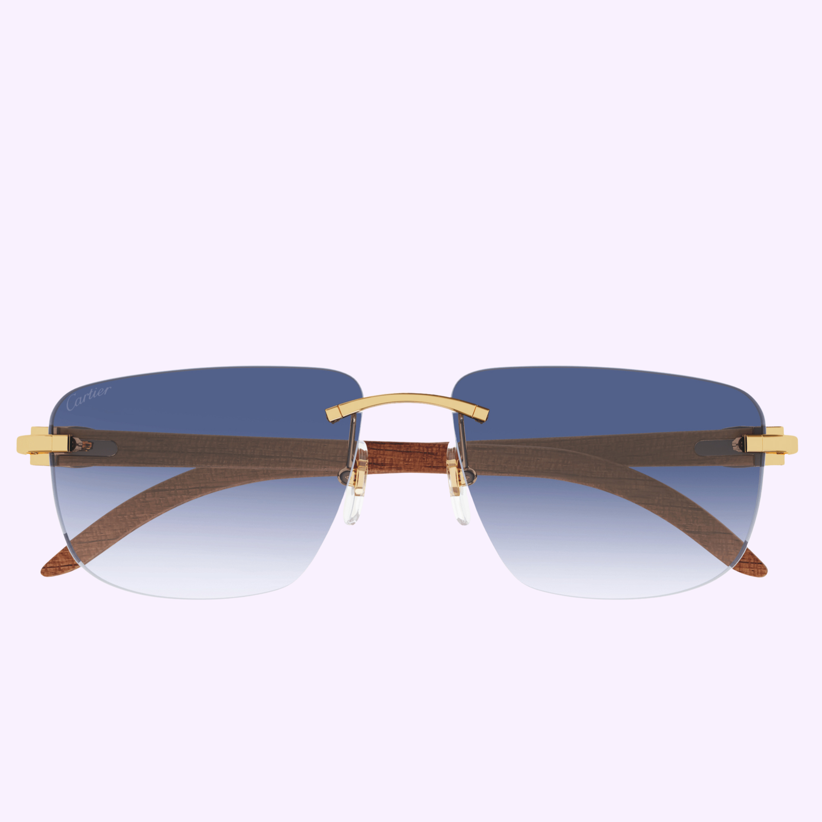 Cartier CT0040RS-001 Rimless Sunglasses